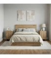 vidaXL Bedside Cabinet 2 pcs Artisan Oak 33.5 x 34.5 x 50 cm — V0672281818