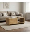 vidaXL Coffee Table Artisan Oak 95 x 50.5 x 35 cm Engineered Wood
