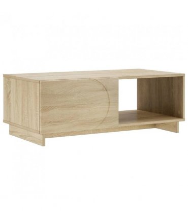 vidaXL Coffee Table Sonoma Oak 95 x 50.5 x 35 cm Engineered Wood