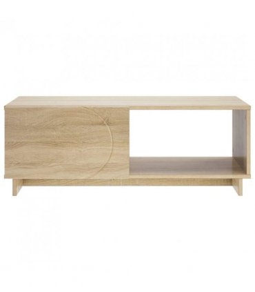 vidaXL Coffee Table Sonoma Oak 95 x 50.5 x 35 cm Engineered Wood