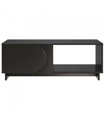 vidaXL Coffee Table Black 95 x 50.5 x 35 cm Engineered Wood