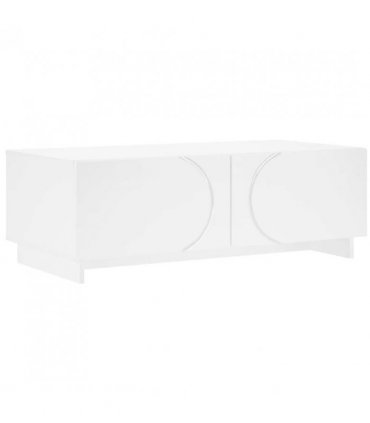 vidaXL Coffee Table White 102 x 50.5 x 35 cm Engineered Wood