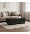 vidaXL Coffee Table Black 102 x 50.5 x 35 cm Engineered Wood