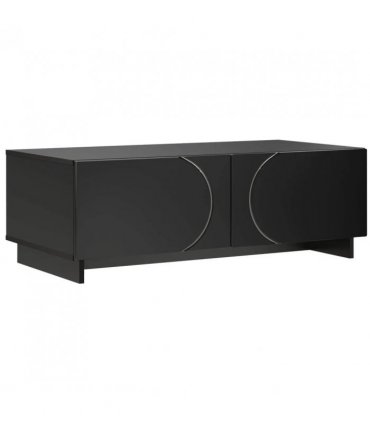 vidaXL Coffee Table Black 102 x 50.5 x 35 cm Engineered Wood