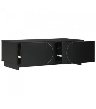 vidaXL Coffee Table Black 102 x 50.5 x 35 cm Engineered Wood