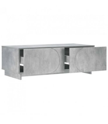 vidaXL Coffee Table Concrete Grey 102 x 50.5 x 35 cm Engineered Wood