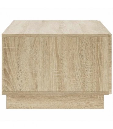 vidaXL Coffee Table Sonoma Oak 102 x 50.5 x 35 cm Engineered Wood