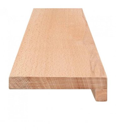 vidaXL Stair Treads 8 pcs 80 x 30 x 2 cm Natural Solid Beech Wood