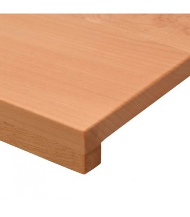vidaXL Stair Treads 4 pcs 80 x 25 x 2 cm Varnish Solid Beech Wood