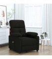 vidaXL Massage Chair Black Fabric — V0672351913
