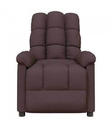 vidaXL Massage Chair Black Fabric — V0672351913
