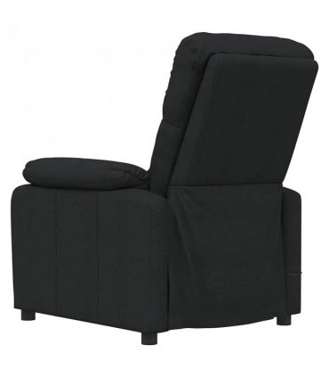 vidaXL Massage Chair Black Fabric — V0672351913