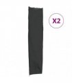 vidaXL Garden Umbrella Covers 2 pcs 240x57/57 cm 420D Oxford Fabric — Size: 240 x 57/57 cm