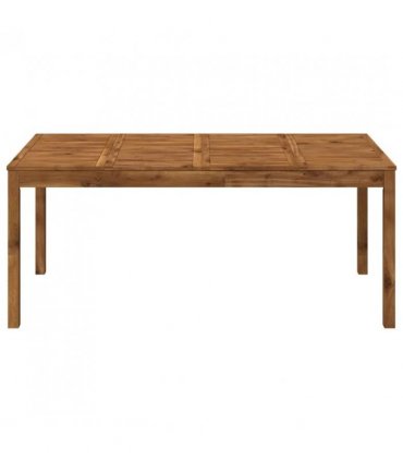 vidaXL Garden Dinner Table Natural 180 x 88.5 x 75 cm