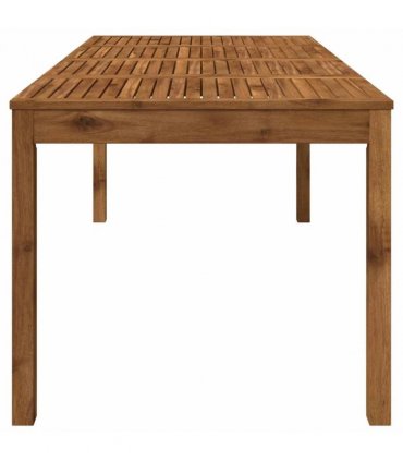 vidaXL Garden Dinner Table Natural 180 x 88.5 x 75 cm