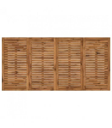 vidaXL Garden Dinner Table Natural 180 x 88.5 x 75 cm