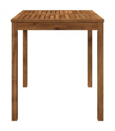 vidaXL Garden Dinner Table Natural 70 x 68.5 x 75 cm Solid Acacia Wood
