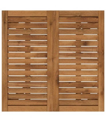 vidaXL Garden Dinner Table Natural 70 x 68.5 x 75 cm Solid Acacia Wood