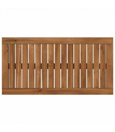 vidaXL Table Top 68.5 x 35 x 2 cm Rectangular Solid Acacia Wood — Colour: Natural