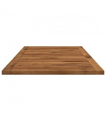 vidaXL Table Top 100.5 x 49 x 2 cm Rectangular Solid Acacia Wood — Colour: Natural