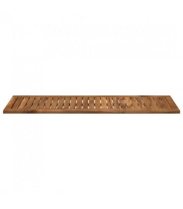 vidaXL Table Top 108.5 x 35 x 2 cm Rectangular Solid Acacia Wood — Colour: Natural