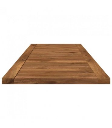 vidaXL Table Top 108.5 x 35 x 2 cm Rectangular Solid Acacia Wood — Colour: Natural