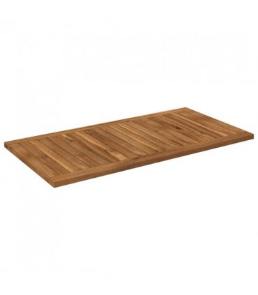 vidaXL Table Top 88.5 x 45 x 2 cm Rectangular Solid Acacia Wood — Colour: Natural