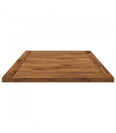 vidaXL Table Top 88.5 x 45 x 2 cm Rectangular Solid Acacia Wood — Colour: Natural
