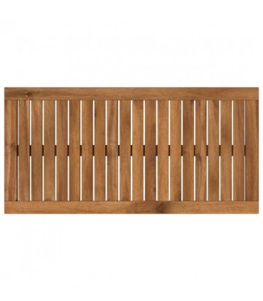 vidaXL Table Top 80.5 x 40 x 2 cm Rectangular Solid Acacia Wood — Colour: Natural