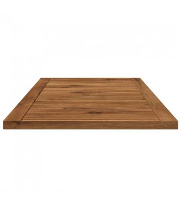 vidaXL Table Top 80.5 x 40 x 2 cm Rectangular Solid Acacia Wood — Colour: Natural