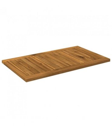 vidaXL Table Top 68.5 x 40 x 2 cm Rectangular Solid Acacia Wood — Colour: Natural