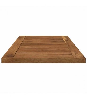 vidaXL Table Top 60.5 x 30 x 2 cm Rectangular Solid Acacia Wood — Colour: Natural