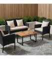 vidaXL Table Top 80.5 x 47 x 2 cm Rectangular Solid Acacia Wood — Colour: Natural