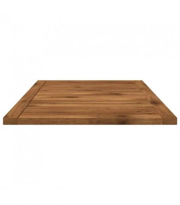 vidaXL Table Top 80.5 x 47 x 2 cm Rectangular Solid Acacia Wood — Colour: Natural