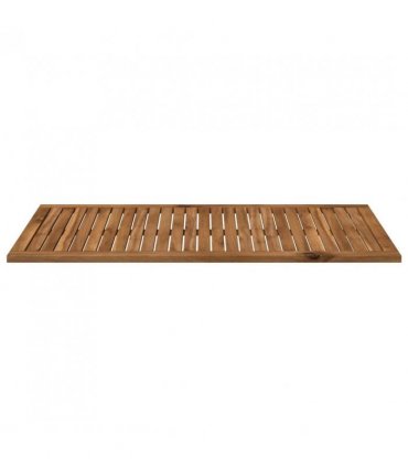 vidaXL Table Top 108.5 x 55 x 2 cm Rectangular Solid Acacia Wood — Colour: Natural