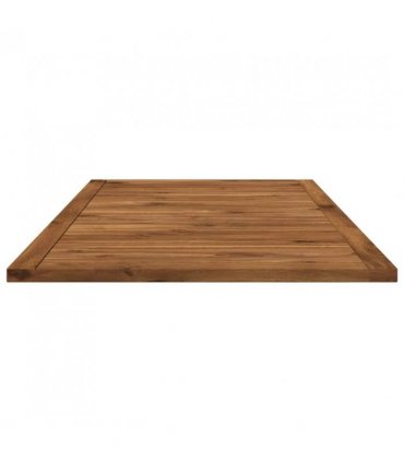 vidaXL Table Top 108.5 x 55 x 2 cm Rectangular Solid Acacia Wood — Colour: Natural