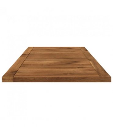 vidaXL Table Top 100.5 x 40 x 2 cm Rectangular Solid Acacia Wood — Colour: Natural