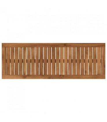 vidaXL Table Top 100.5 x 35 x 2 cm Rectangular Solid Acacia Wood — Colour: Natural