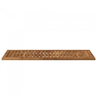 vidaXL Table Top 100.5 x 35 x 2 cm Rectangular Solid Acacia Wood — Colour: Natural