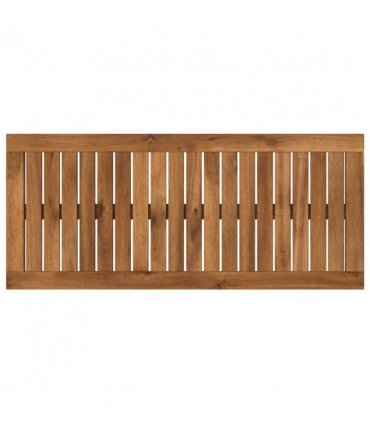 vidaXL Table Top 80.5 x 35 x 2 cm Rectangular Solid Acacia Wood — Colour: Natural