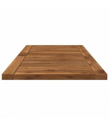 vidaXL Table Top 80.5 x 35 x 2 cm Rectangular Solid Acacia Wood — Colour: Natural