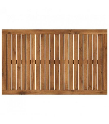 vidaXL Table Top 88.5 x 55 x 2 cm Rectangular Solid Acacia Wood — Colour: Natural