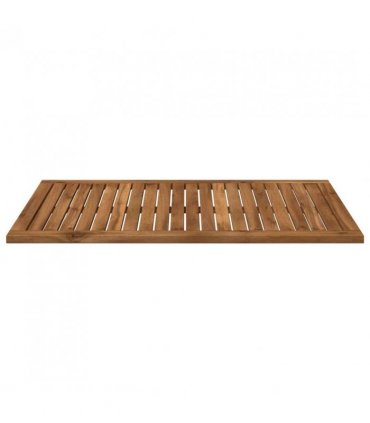 vidaXL Table Top 88.5 x 55 x 2 cm Rectangular Solid Acacia Wood — Colour: Natural
