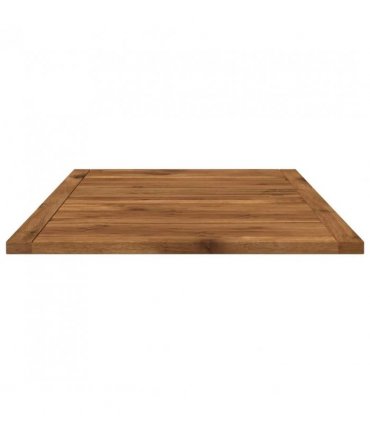 vidaXL Table Top 88.5 x 55 x 2 cm Rectangular Solid Acacia Wood — Colour: Natural