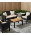 vidaXL Table Top 68.5 x 49 x 2 cm Rectangular Solid Acacia Wood — Colour: Natural