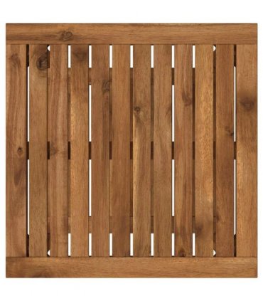 vidaXL Coffee Table Natural 48.5 x 49 x 45 cm Solid Acacia Wood