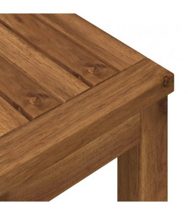 vidaXL Coffee Table Natural 48.5 x 49 x 45 cm Solid Acacia Wood