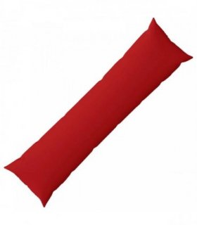 vidaXL Cushion with Pillow HEERLEN Red 40 x 145 cm Fabric