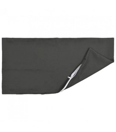 vidaXL Cushion with Pillow HEERLEN 12 pcs Anthracite Polyester — Size: 40 x 80 cm