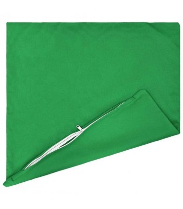 vidaXL Cushion with Pillow HEERLEN 2 pcs Green Polyester — Size: 55 x 55 cm